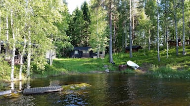 Visiting a cousin of my fiance. Stayed at his secluded summer home. The ultimate getaway from everything. Just nature :) #finland