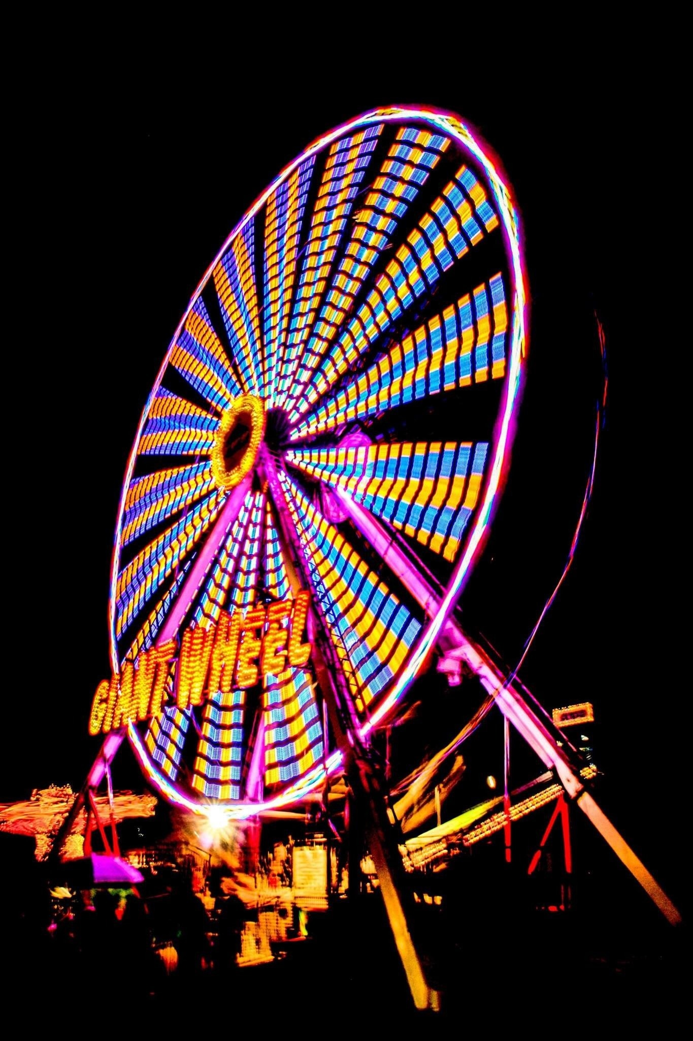 First attempt at taking a photograph of a moving Ferris Wheel at night! Had a blast at the Temecula Valley Fair.
#nightphotography #ferriswheel #fair