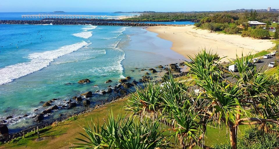 Duranbah Beach, or "Dee-bah" to the locals, is another famous surf beach just over the #Queensland border in NSW. 