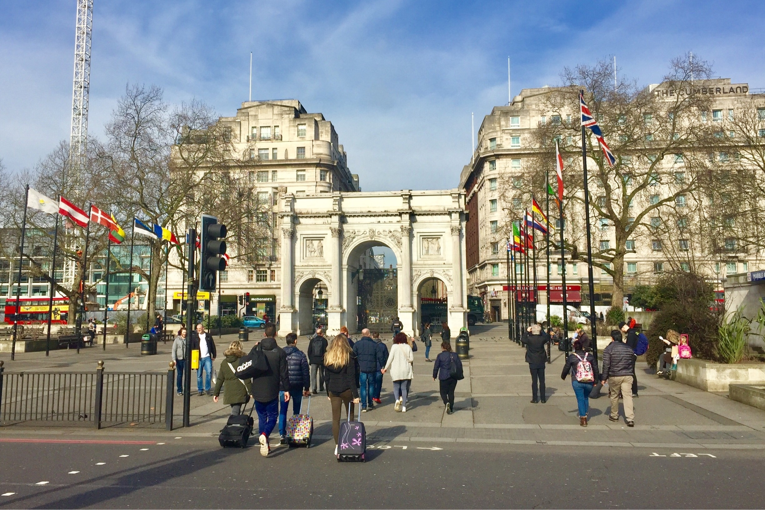 Marble Arch, Londres, Angleterre, Royaume-Uni