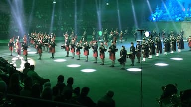Christmas Tattoo in Basel
Christmas Tattoo is a military-band musical show with guests from Scotland, Russia, Lettland and many more. 