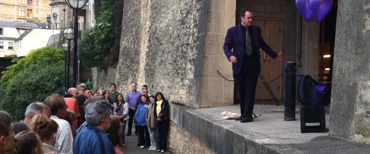 The Bizarre Bath walking tour. Super funny and well worth it. I recommend this.