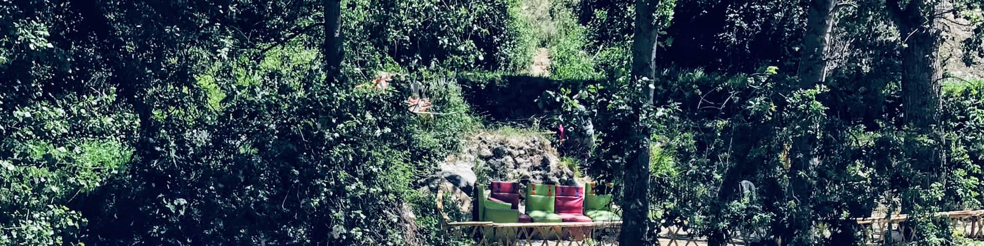 I went to the waterfall Cascades d’Ourika and on the way back the driver took us to this great restaurant by the river with awesome views of the Atlas Mountains. #culture