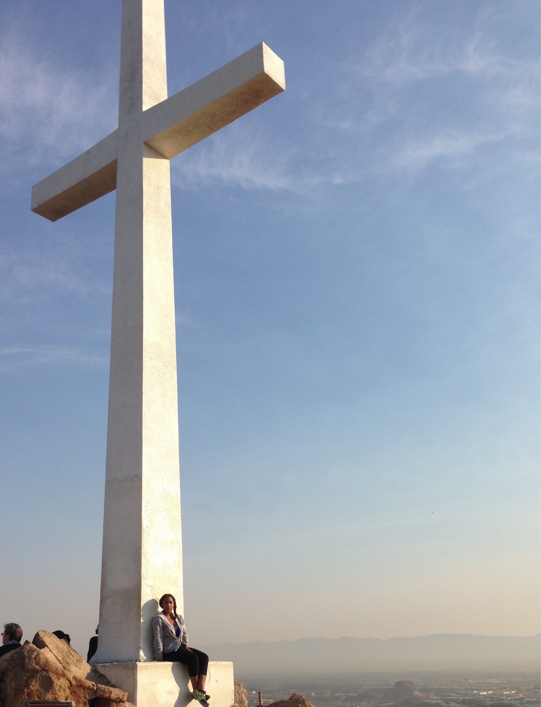 The cross at the very top of Mt. Rubidoux • #Riverside #CA #IE #Cross 