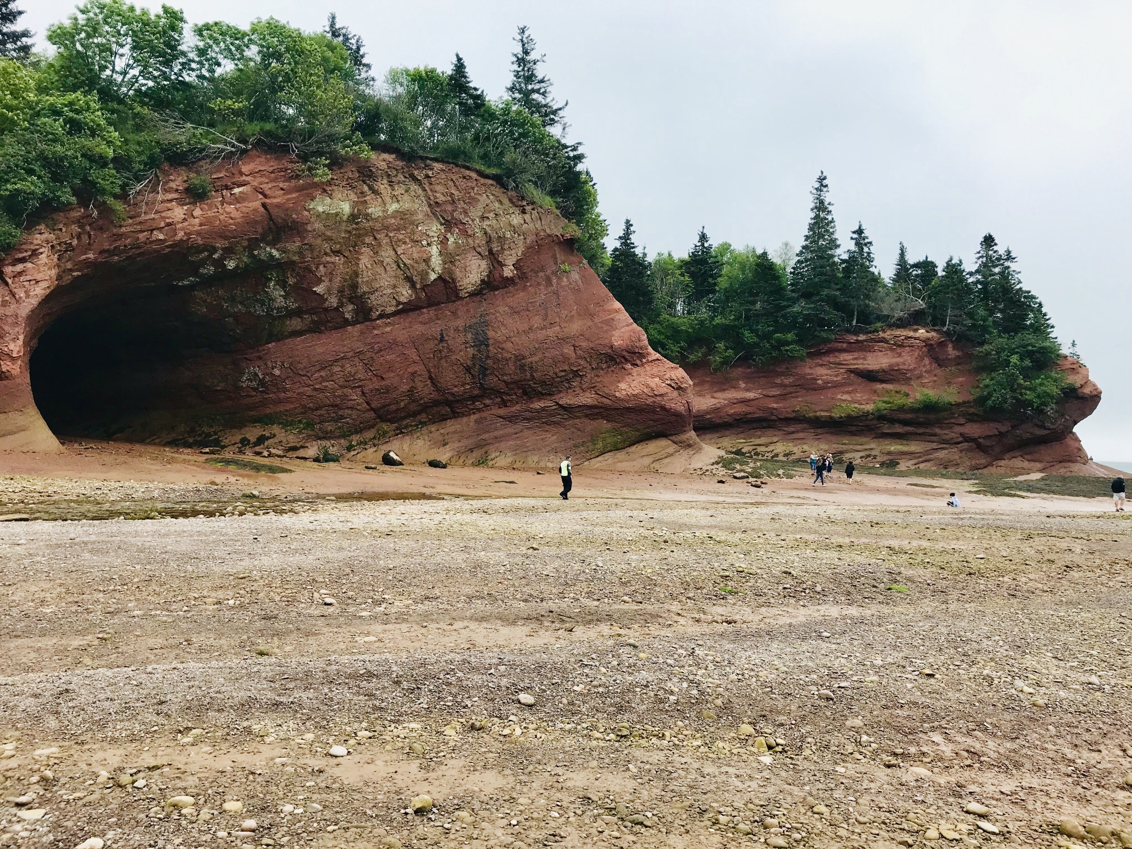 The Sea Caves of the Bay of Fundy