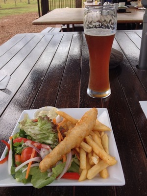 Eltham Valley Pantry is a great spot to have lunch. There's a pecan farm onsite, and ample space for a stroll. It's also certainly a great place to relax with kids, as they can wander and you can easily keep an eye on them.