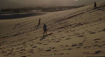 Sand boarding south of Brazil. 