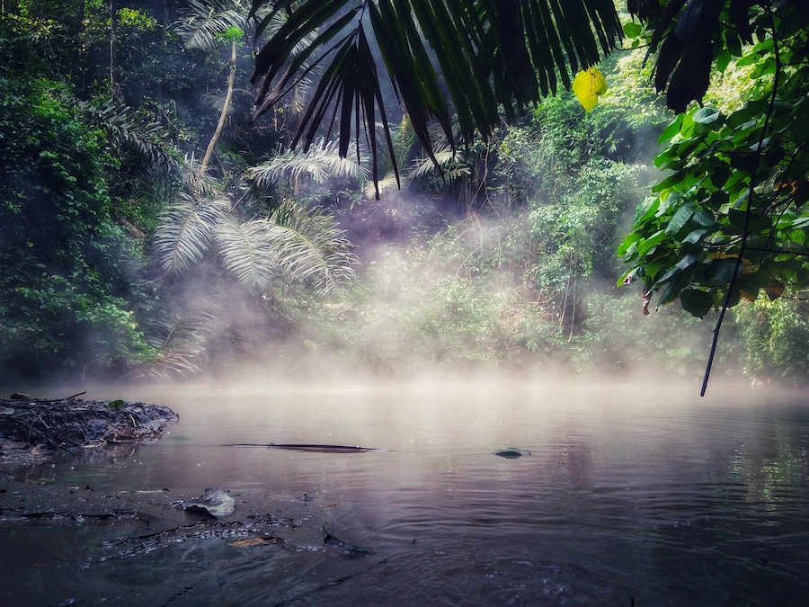 Mud spring of Mt.Makiling