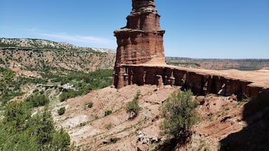 Lighthouse Trail is a must when visiting Palo Duro Canyon (the second largest canyon in the nation). The 6 mile-trail is moderate and good for all levels of hikers. Just be sure to bring plenty of water! Pro tip: try planning your trip in the summer! Even though it's hot, you can catch the TEXAS Outdoor Musical. #LifeatExpediaGroup