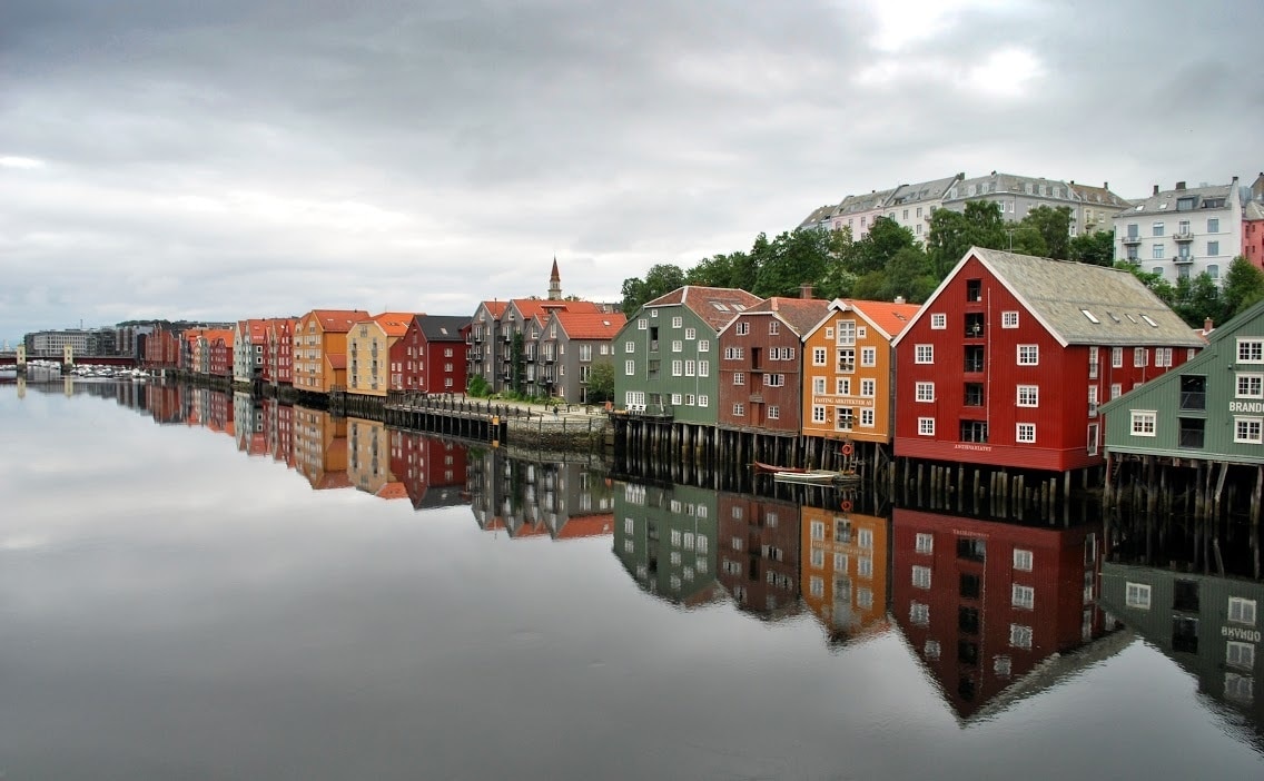 Old Town Bridge in Trondheim | Expedia.co.uk