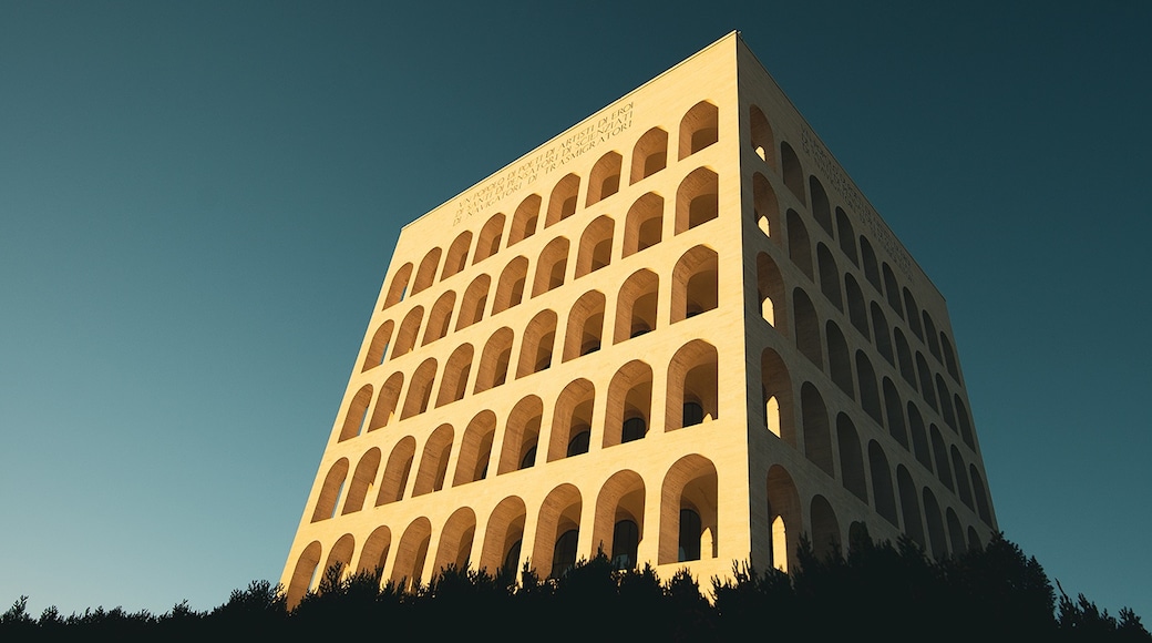 Palazzo della Civiltà Italiana, Roma, Lazio, Italia