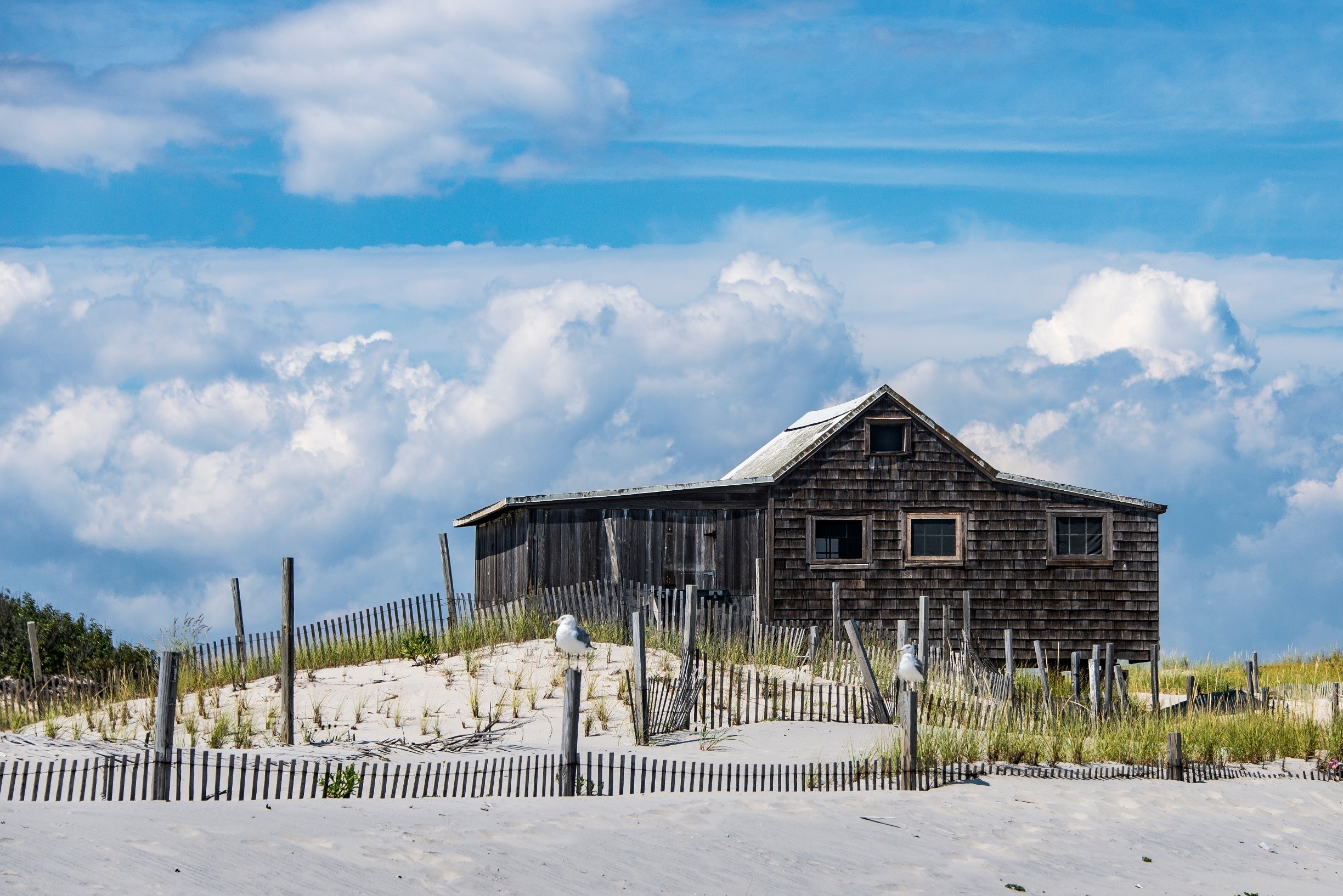 The Judge's Shack is located in Island Beach State Park (IBSP) - New Jersey. IBSP is a beach preserve filled with rolling sand dunes and beautiful wildlife. This Shack was used as a summer vacation getaway for Judge Richard Hartshorne and his family since the 1940's. #Parks #beach #dunes