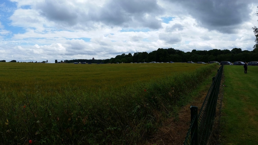 Looking from the Tower to the east. The battlefield now lies peaceful a hundred years after the carnage.
RIP all the men that died that day from the 36th