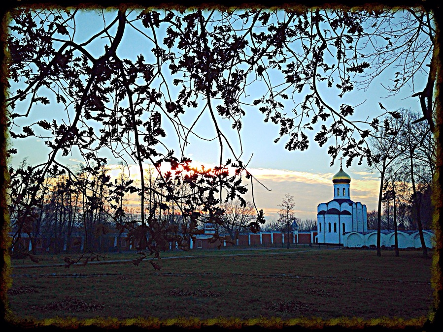 Holy places of Russia.