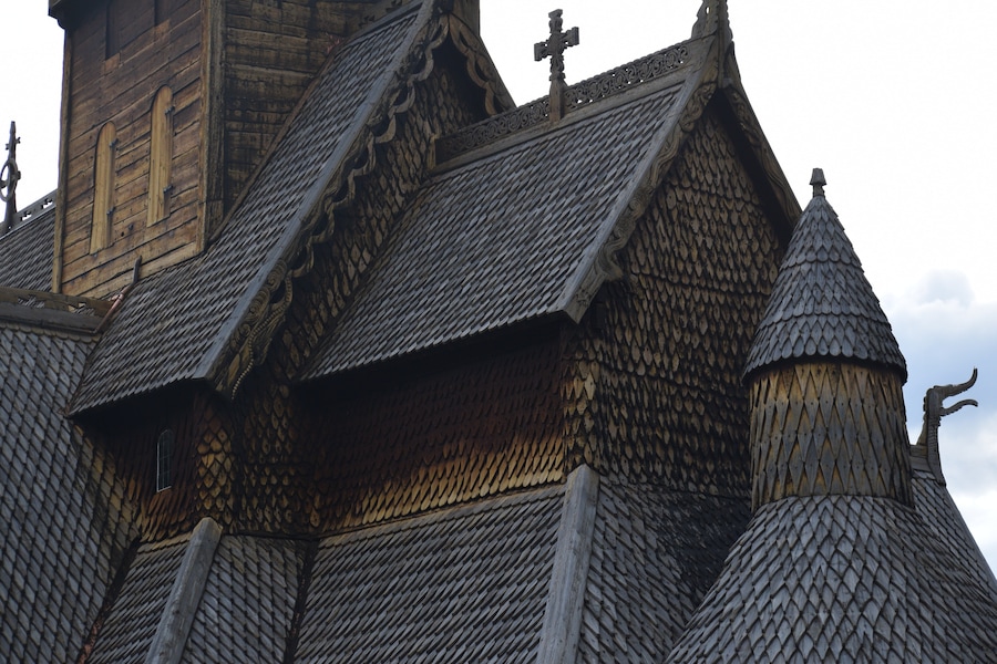 Stave church still bearing Viking styles #Trovember