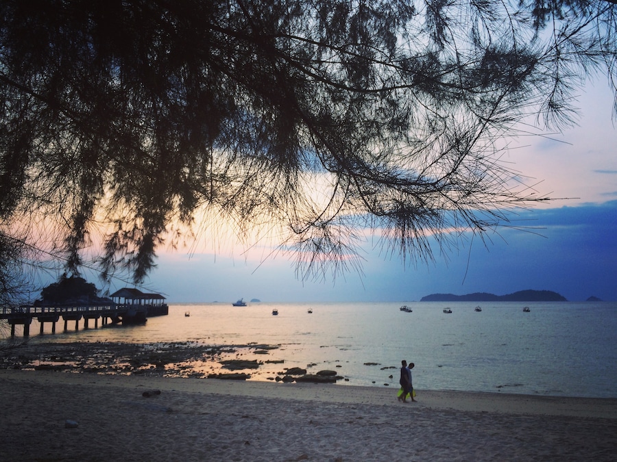 Tioman Island lies off the east coast of Peninsular Malaysia, in the South China Sea. The beach is clean, Corals are beautiful, evenings walks are romantic, food is delicious. What more could you ask for ? Happiness in waves.