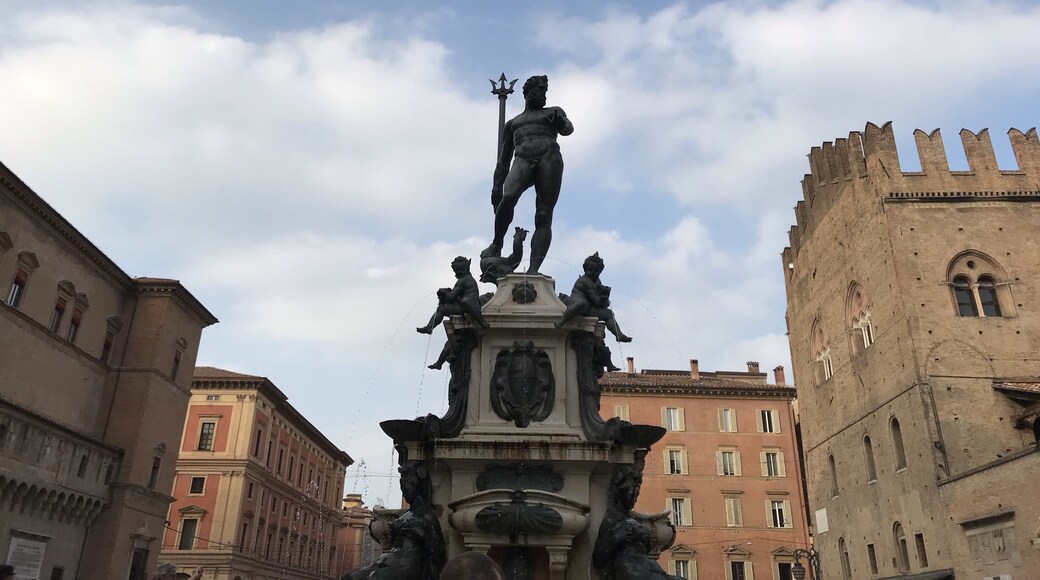 Piazza Maggiore, Bologna, Emilia-Romagna, Olaszország