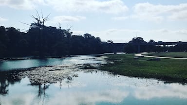 The Guadalupe River at Louise Hays Park in Kerrville, Texas 