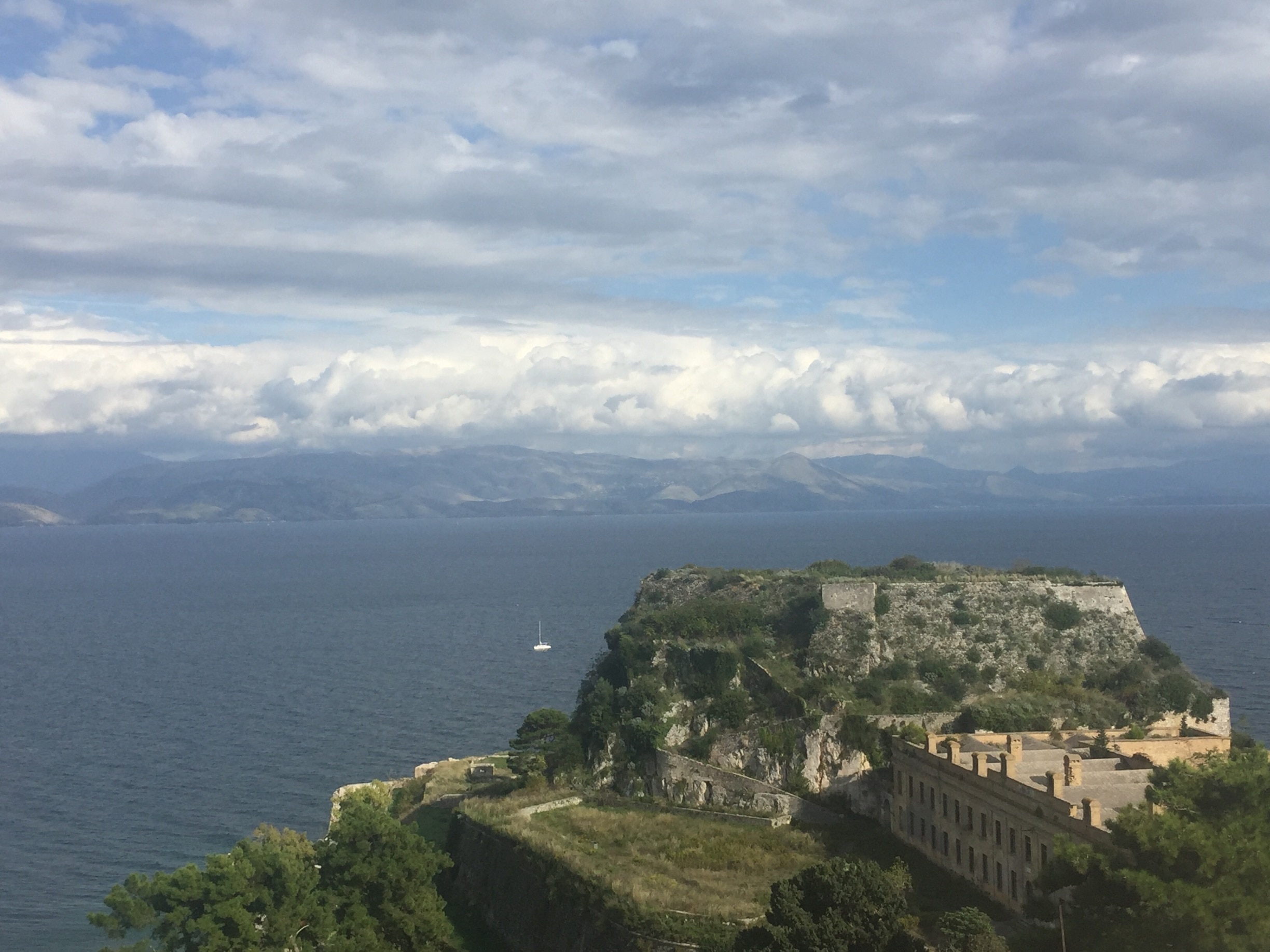 Old Fortress in Corfu, Greece