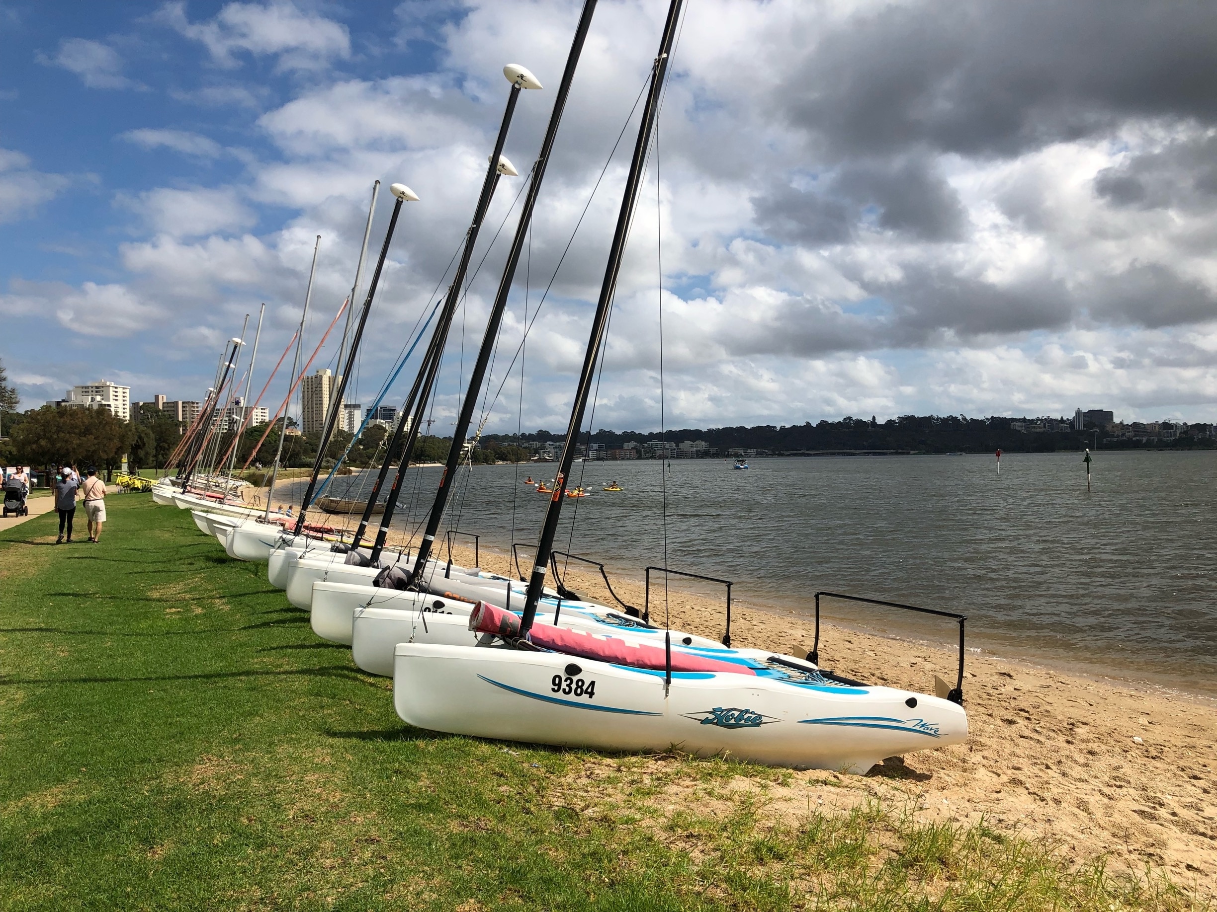 Swan River foreshore in South Perth