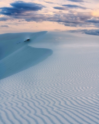 Otherworldly and endlessly photogenic! This stretch of pillowy white gypsum sand dunes is not to be missed if you’re traveling through New Mexico.