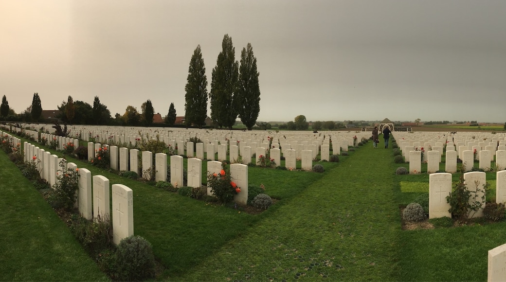 Tyne Cot Cemetery, Zonnebeke, Flemish Region, Belgium