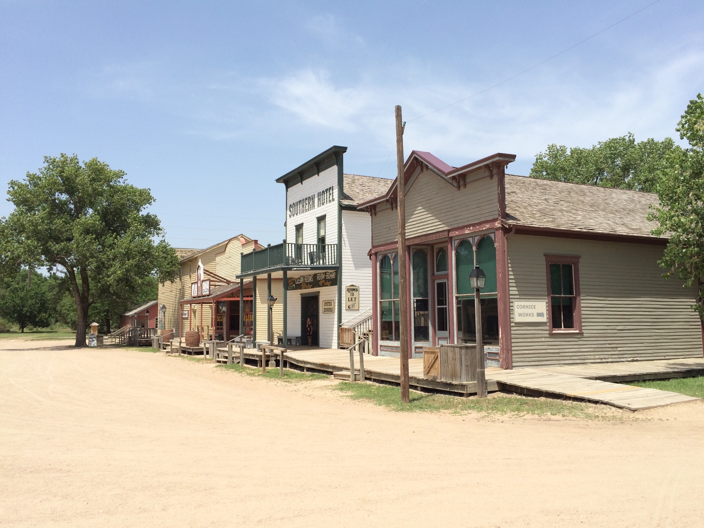 Put on your britches and saddle up. Cowtown is an interactive experience where the old western prairie comes to life. Tour historical homes and shops from 19th century Wichita, witness a gunfight in the street between the sheriff and two cattle rustlers or sit back and sip an ice cold sarsaparilla root beer in the local saloon.