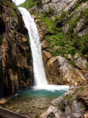 After a short hike we discovered this beautiful spot!