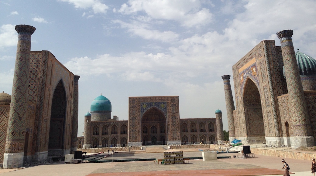 Registan Square, Samarkand, Provinsi Samarqand, Uzbekistan