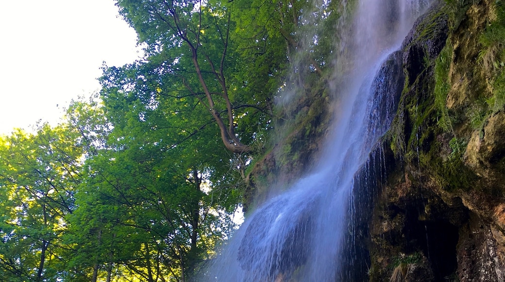 Uracher Wasserfall, Bad Urach, Baden-Württemberg, Deutschland