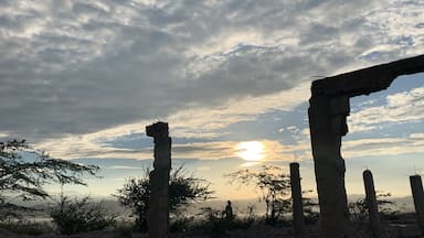 Beautiful sunrise in the Morne Bienac Gves. I went for a early morning hike and it was really beautiful.