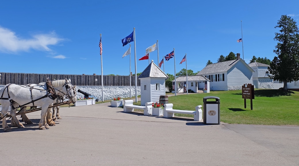 Fort Mackinac (fort historique), Mackinac Island, Michigan, États-Unis d’Amérique