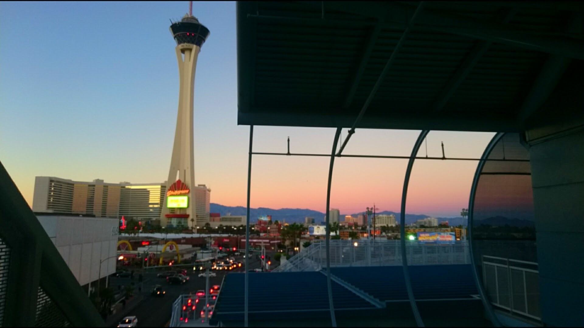 Attractions 360° on X: Almost done! The New Downtown Las Vegas Gateway Arch.  Located next to Stratosphere Tower.  / X