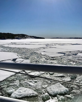 On the High Coast in the Northern part of Sweden☀️