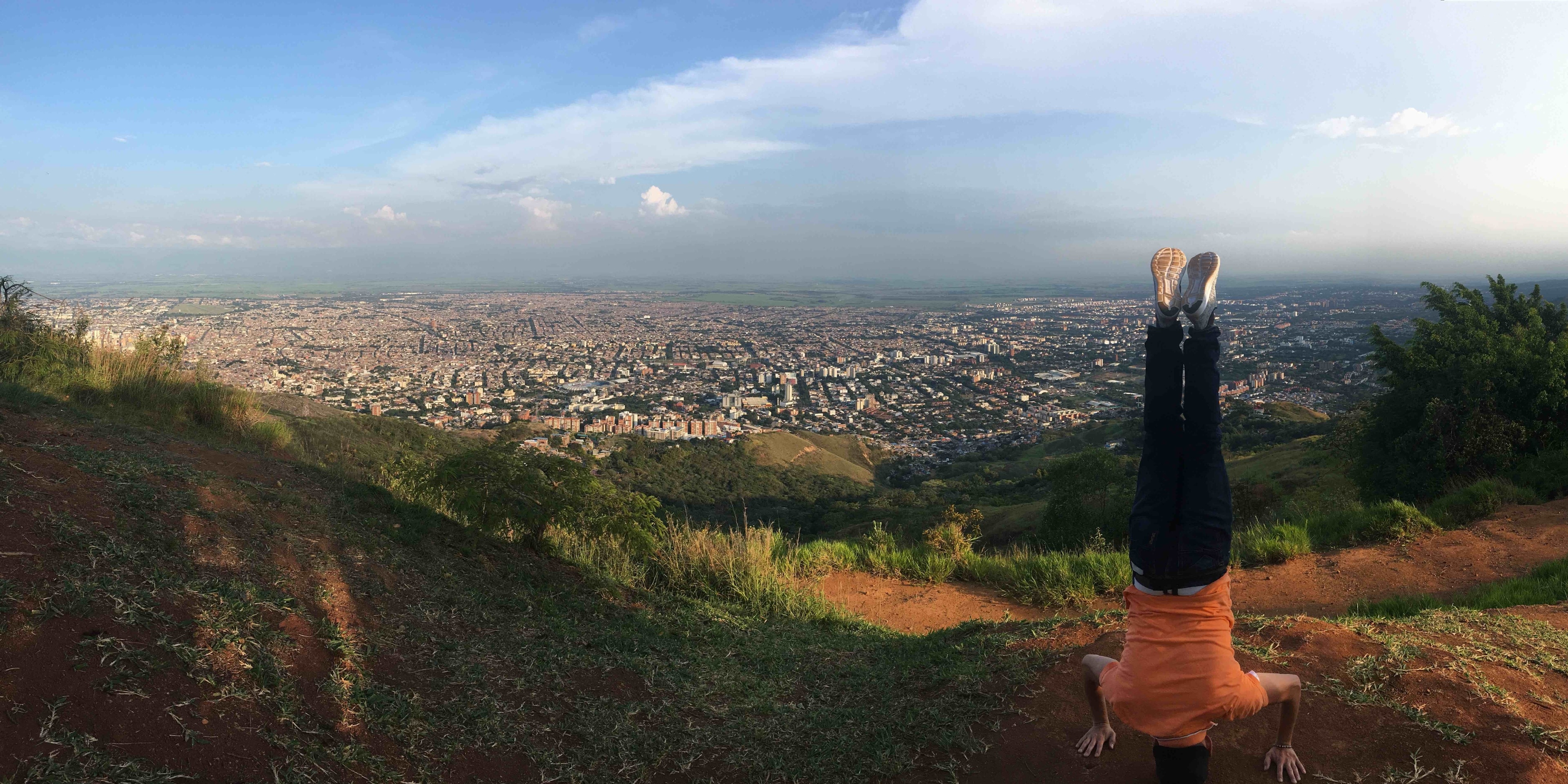 New place I visited! Cali! This was a great city. Great place to see it all at once? Cristo Rey. You get a marvelous panoramic view of the valley in which it’s located. And just to make it more interesting try the headstand, which will give you whole new #perspectives 😜😉😁