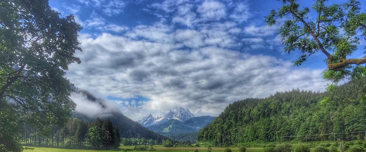 Berchtesgadener Land in the Bavarian Alps