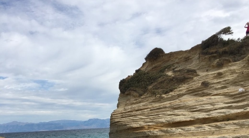 Παραλία Κανάλ Ντ' Αμούρ, Κέρκυρα, Περιφέρεια Ιονίων Νήσων, Ελλάδα