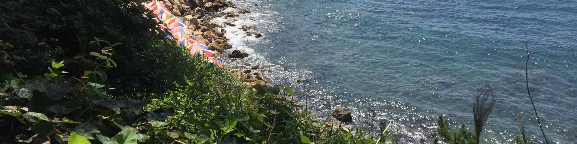 good place for sightseeing seashore in south east part of south korea.