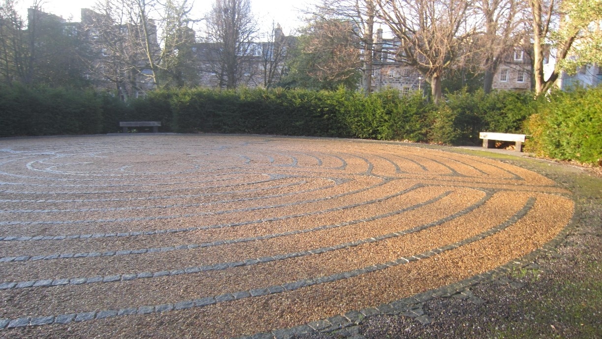 Edinburgh Labyrinth - a place for meditation and contemplation, in the heart of the city.