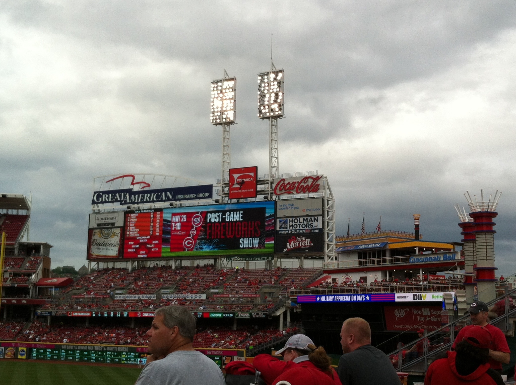 Great American Ball Park in Downtown Cincinnati - Tours and Activities