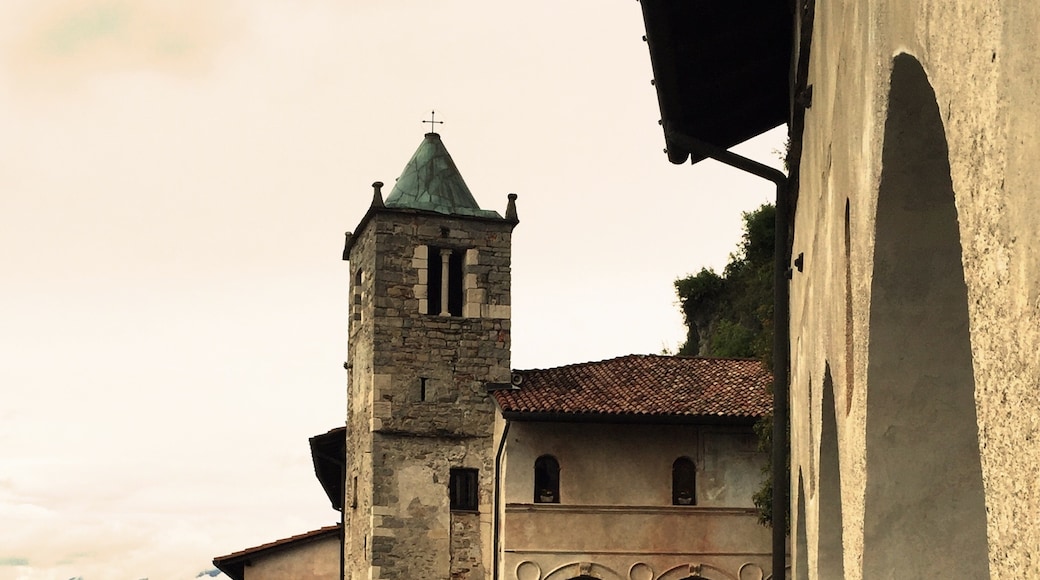 Hermitage of Santa Caterina del Sasso, Leggiuno, Lombardy, Italy