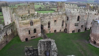 #lksawaydays 5a/2020 #lksawaydays After enjoying the previous weeks step back in time we decided for today's part 1 to continue on the theme of castles. With our destination programmed into the satnav we headed off to Shropshire to visit the medieval castle at Ludlow. Just before 10am after a pleasant 3 hour car journey #lksawaydays arrived in the Salop town of Ludlow, perfect timing as the site was just opening. At that time of the morning there was plenty of space for street parking, which are controlled by parking meters. After a short 2 minute walk we were greeted by a very jolly lady in the ticket office & shop who gave us our tickets and some information about the site. After paying the £7 per adult we left the shop and forged ahead to explore the 12th century fortification. Ludlow Castle sits alongside the River Teme and is one of the first stone castles to be built in England. The castle believed to be founded by Walter de Lacy in 1075 was empty, not a soul and we soon realised we were the only 2 people walking around the mossy defunct ruins, I did try my hardest to get Mrs LK to play hide and seek but after a long thoughtful pause she just shook her head at me! Ludlow castle has plenty of nooks and crannies to explore as well as a great view across Shropshire once you reach the top. A pleasant morning exploring a castle that has a rich history behind it came to a close. #lksawaydays give Ludlow Castle a 👍#uk #castle #outandabout #history #ludlow #travel