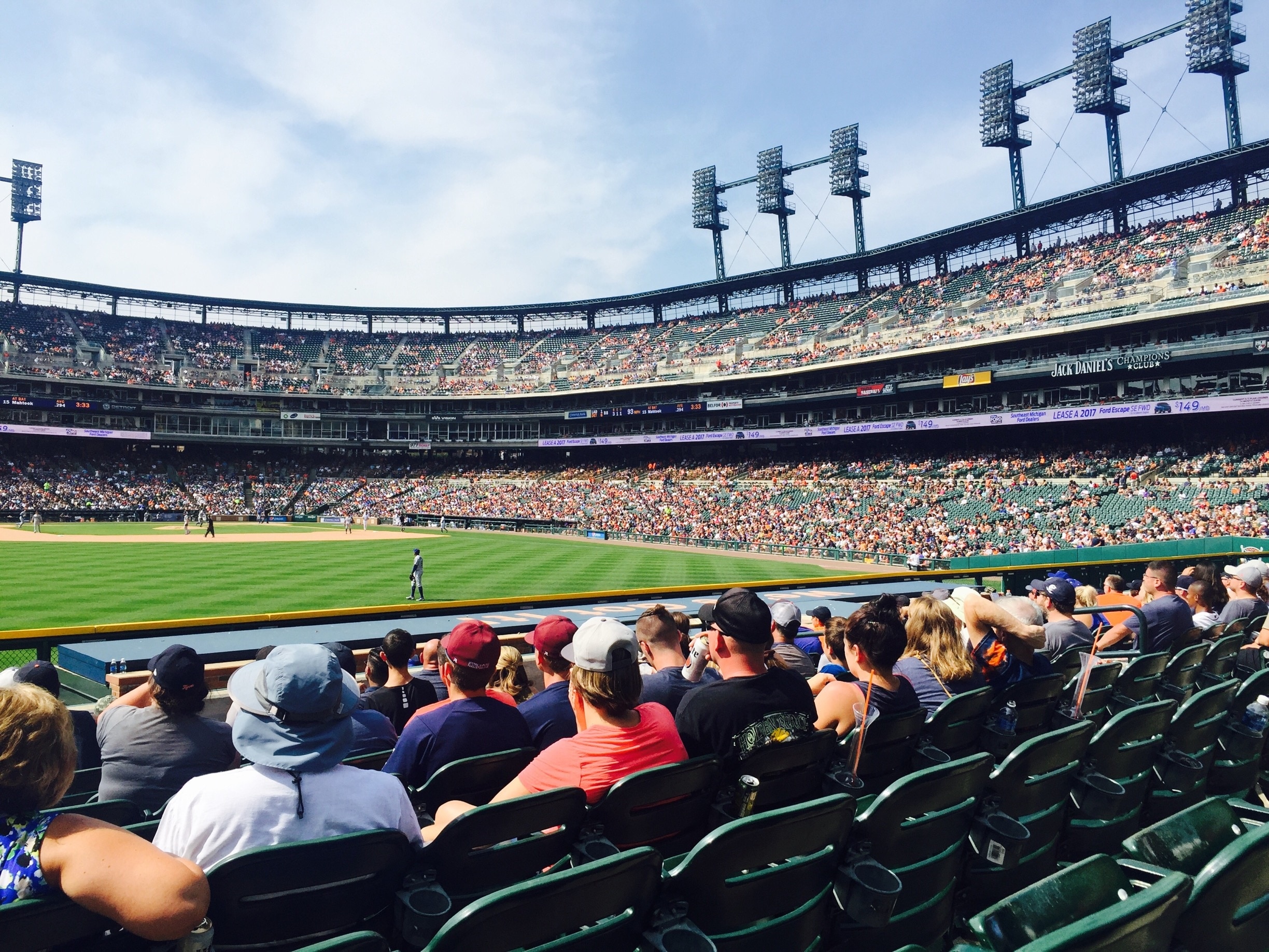 Cheap Seats at Comerica Park