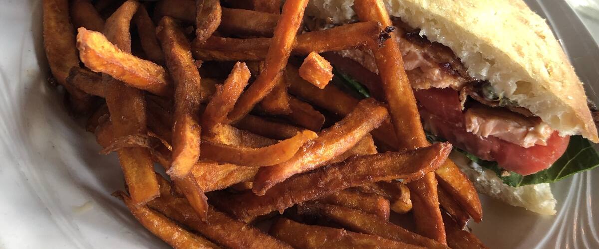 Salmon BLT