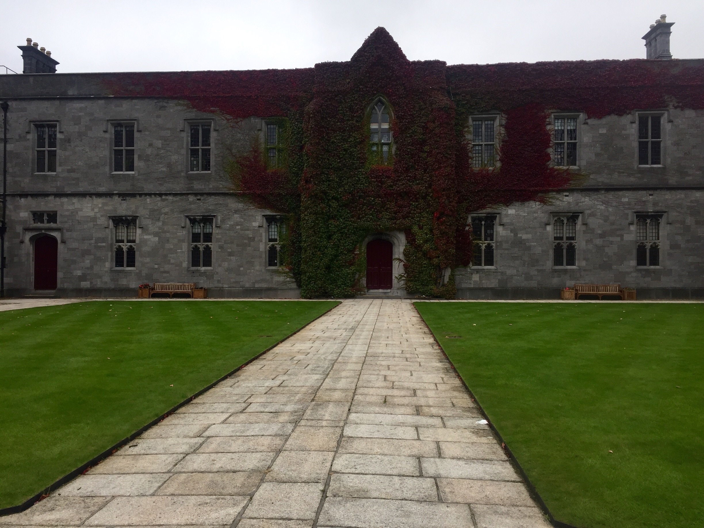 The quadrangle at the National University or Ireland at Galway. Can't believe I get to call this place my school for the next year! 