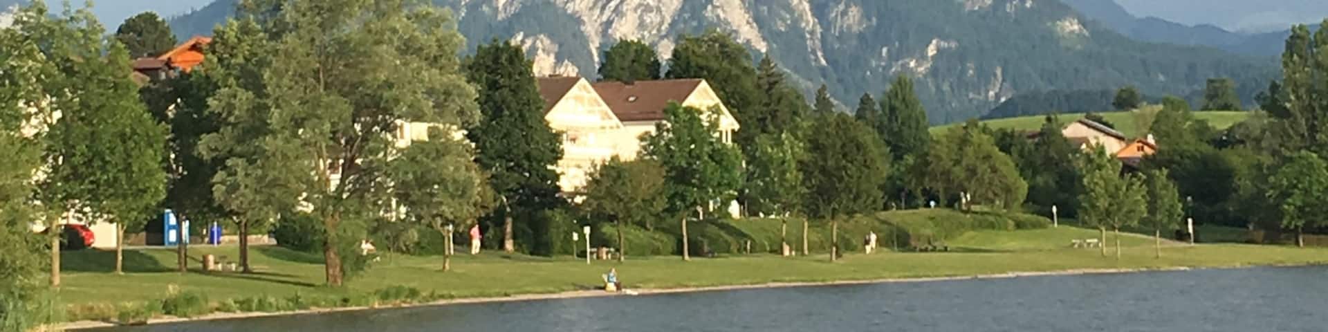 Hopfen am See, Füssen, Baviera, Alemania