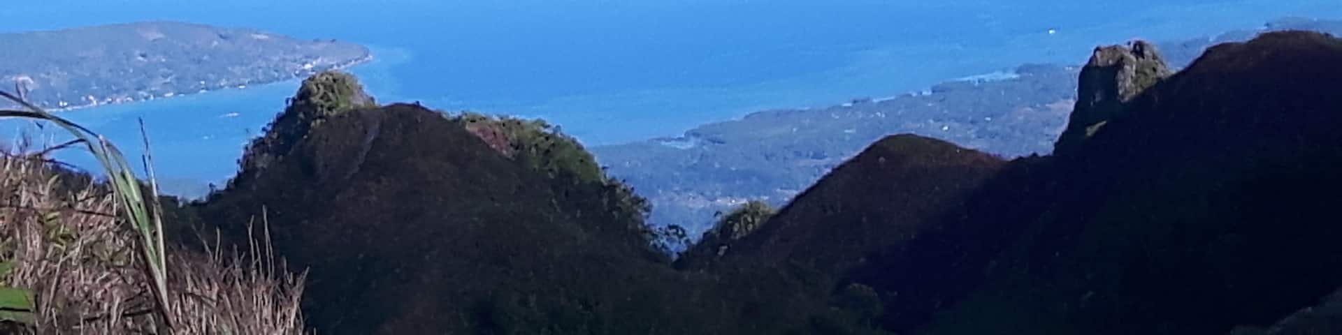 View from the summit of Mount Osmena...best to climb first thing in the morning and use of a guide is recommended..mid to difficult depending on your condition..well  worth the time and energy spent!