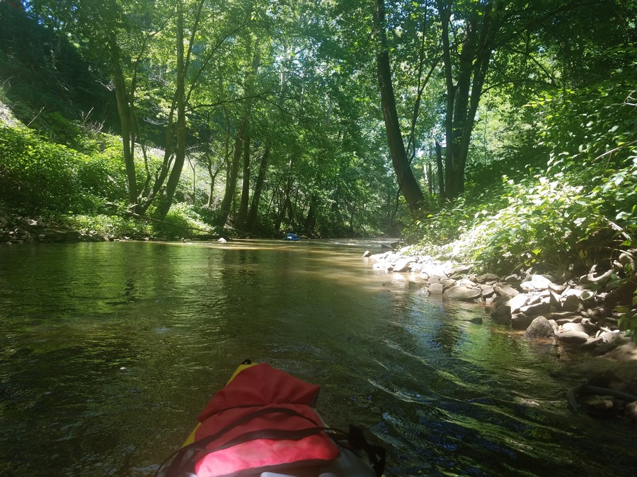 Paddled today from New Stanton to Yukon. Our first trip down this creek. If you're ever in the area, it's a leisurely 7 mile +/- trek. Of course, lots of other opportunities here, but you probably wont see another person along the way.