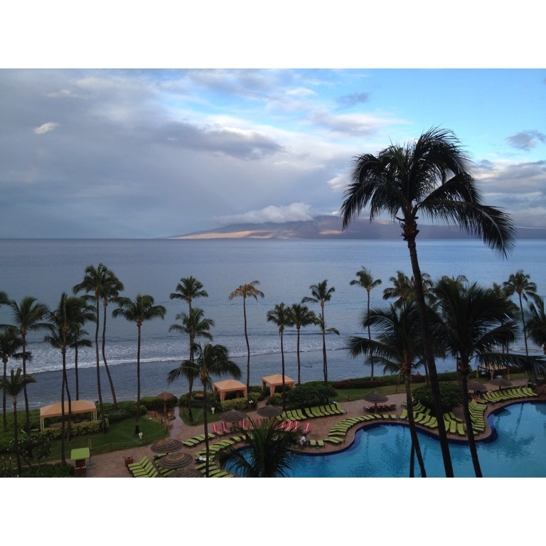 View from Maui Hyatt