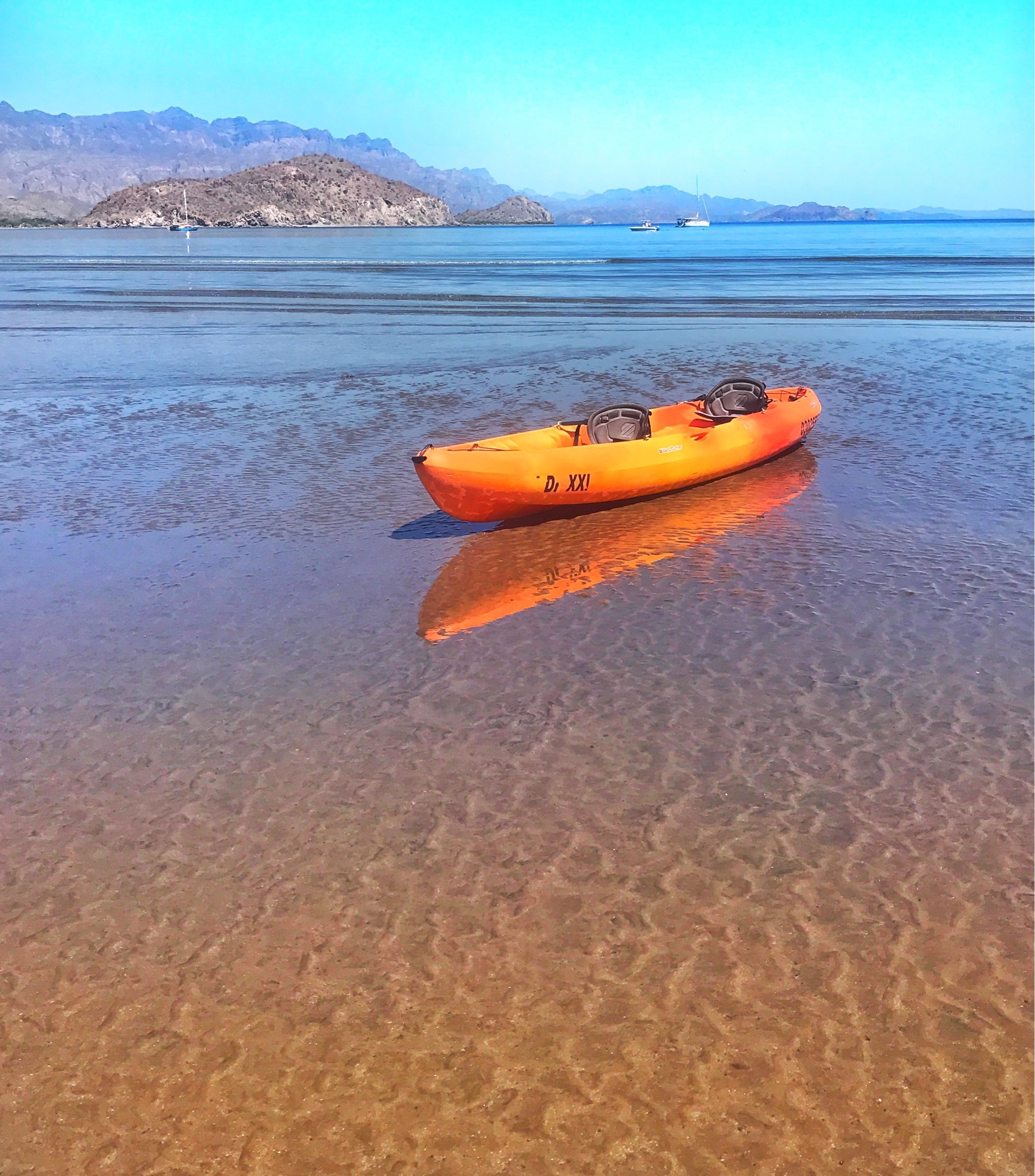 My idea of #springfun
Kayaking in Baja sur. Beautiful scenery.